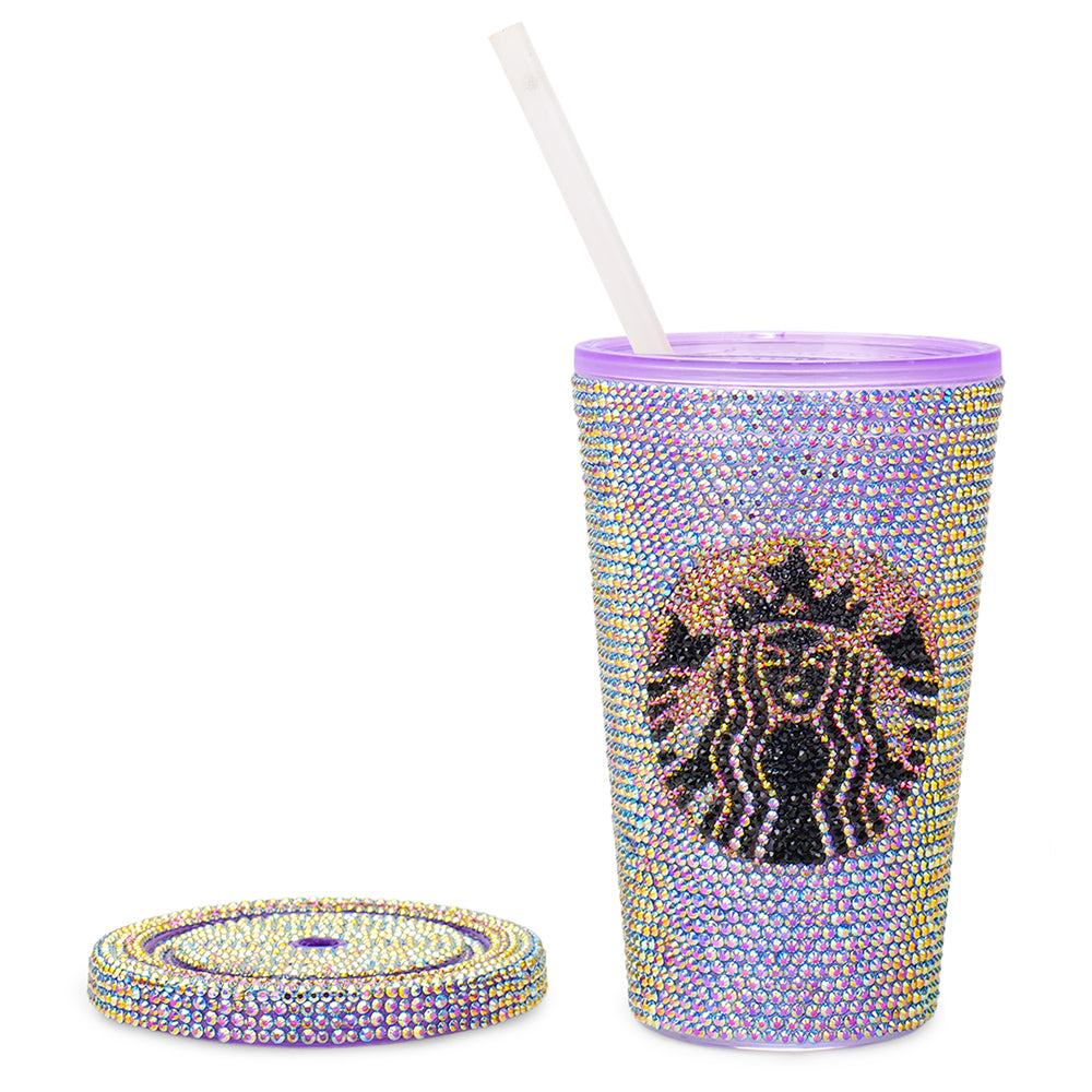 Starbucks Rhinestone Sipper Multicolor (500 ML)
