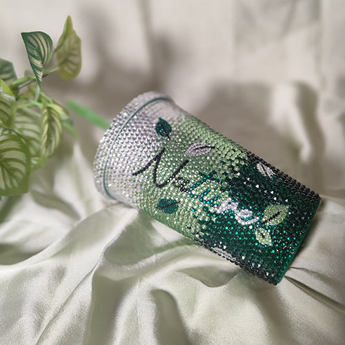 Nature Rhinestone Water Sipper (500 ML)