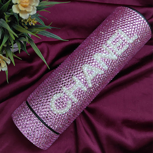 Chanel Rhinestone Water Bottle (500 ML)