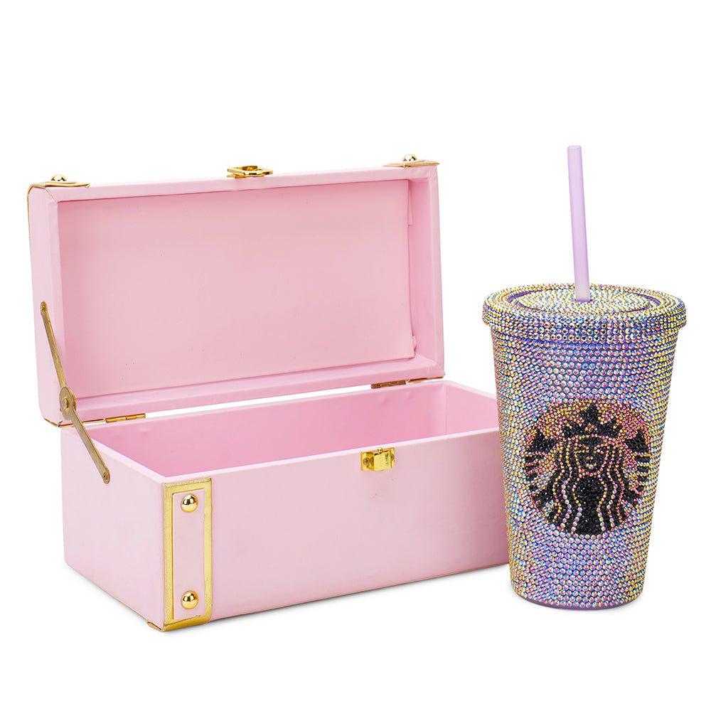 Starbucks Rhinestone Sipper Multicolor (500 ML)