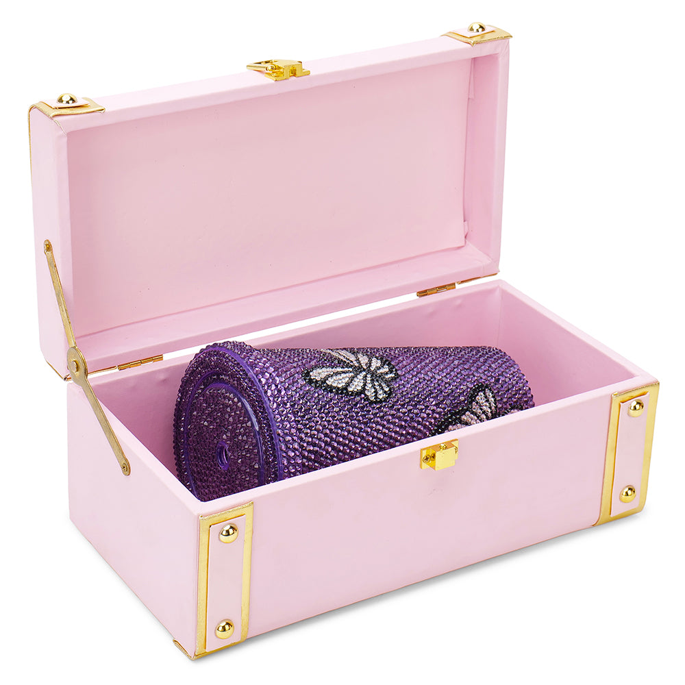 Butterfly Rhinestone Water Sipper (500 ML)