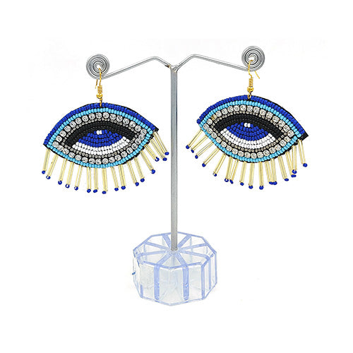 Nazar Boncuk Ear-Ring (Blue)