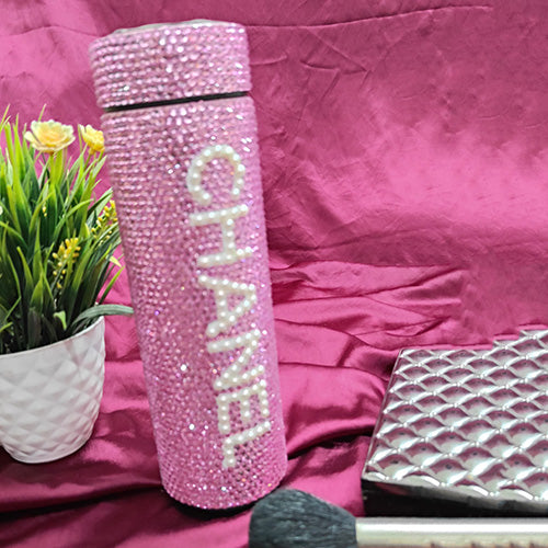 Chanel Rhinestone Water Bottle (500 ML)