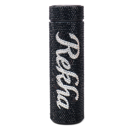 Rekha (Customized Name) Rhinestone Water Bottle (500 ML)