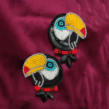 Toucan Bird Ear-Ring