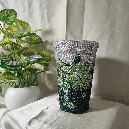 Nature Rhinestone Water Sipper (500 ML)