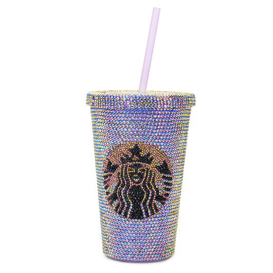 Starbucks Rhinestone Sipper Multicolor (500 ML)