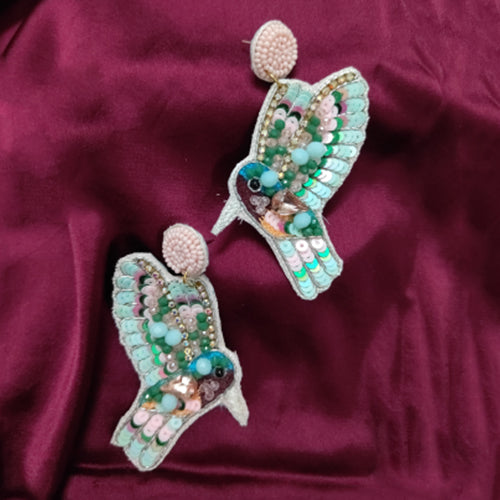 Bird Ear-Ring (Multicolor)