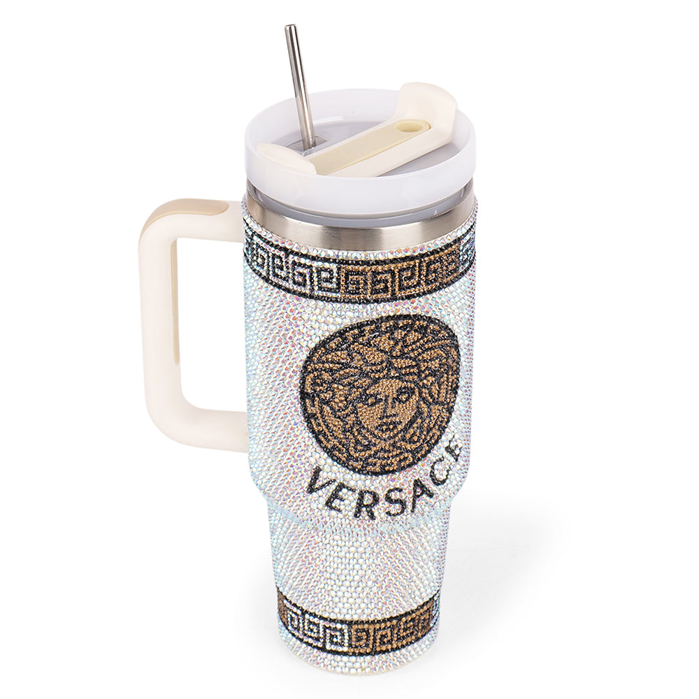 Versace Rhinestone Tumbler (1200 ML)