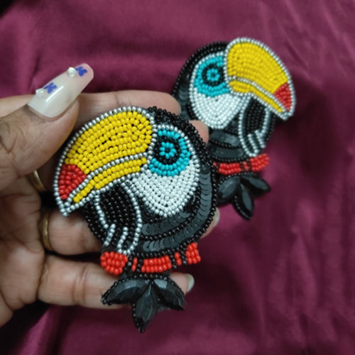 Toucan Bird Ear-Ring