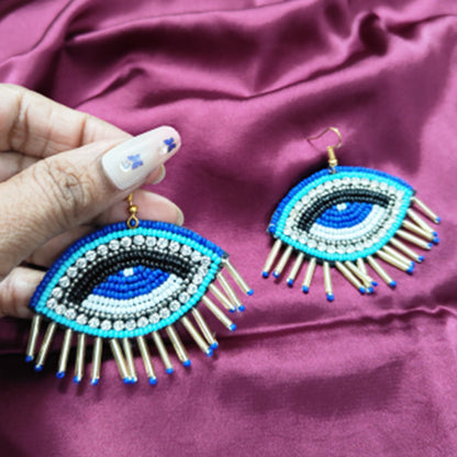 Nazar Boncuk Ear-Ring (Blue)