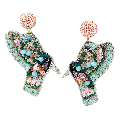 Bird Ear-Ring (Multicolor)