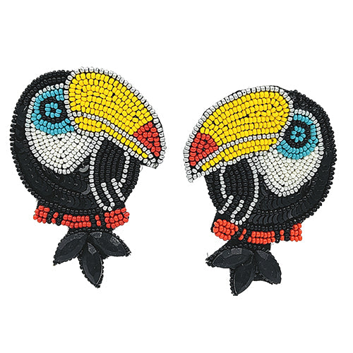 Toucan Bird Ear-Ring