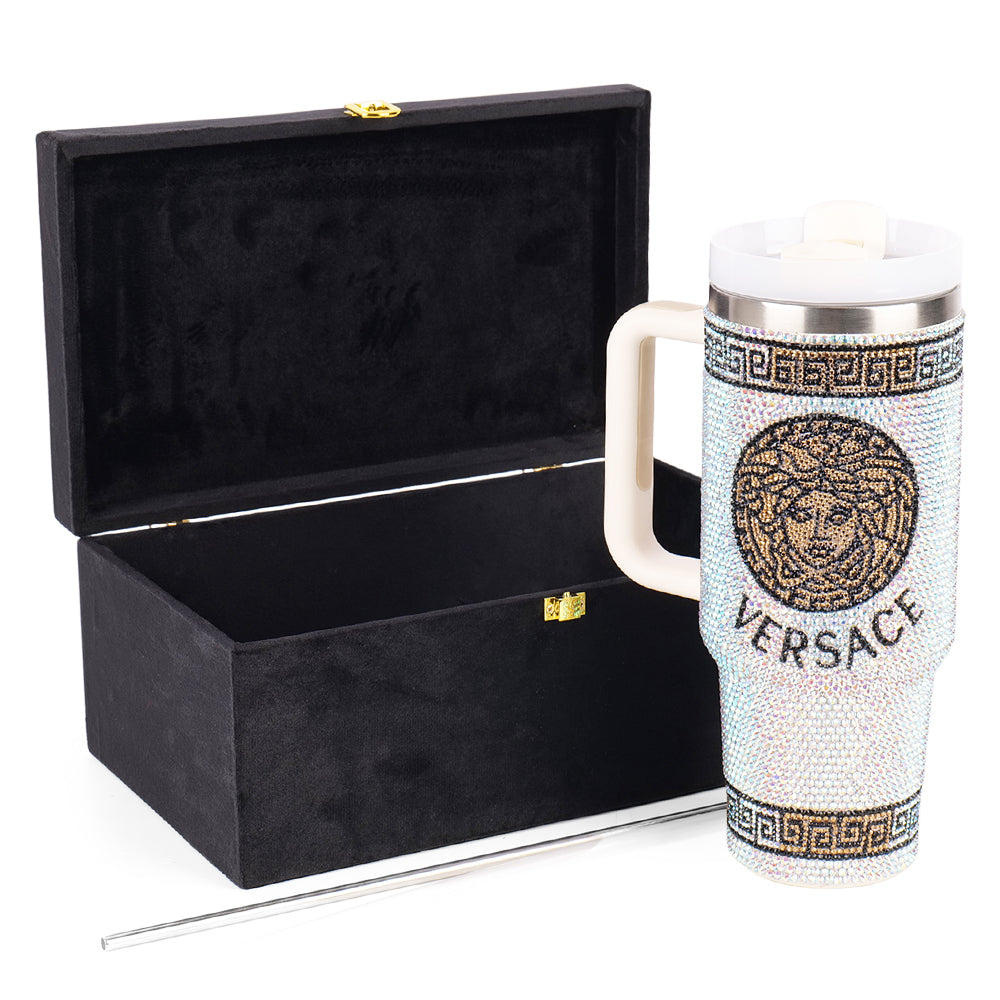 Versace Rhinestone Tumbler (1200 ML)