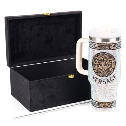 Versace Rhinestone Tumbler (1200 ML)