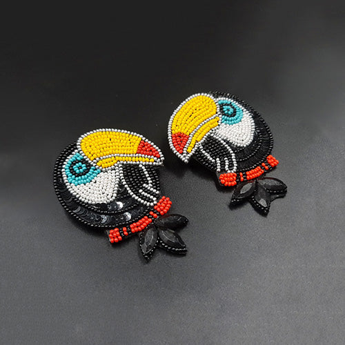 Toucan Bird Ear-Ring