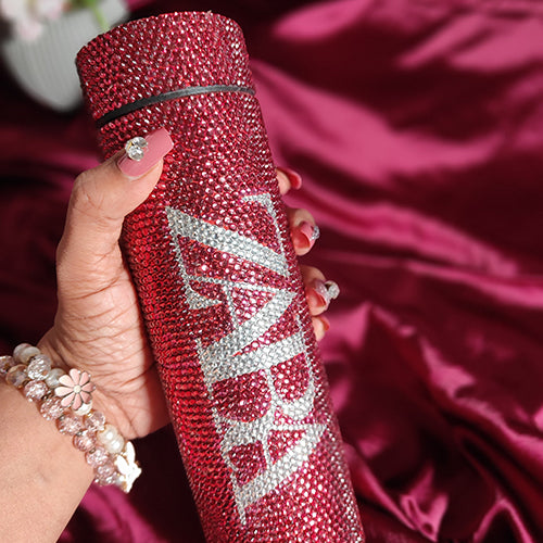 Zara Rhinestone Water Bottle (500 ML)
