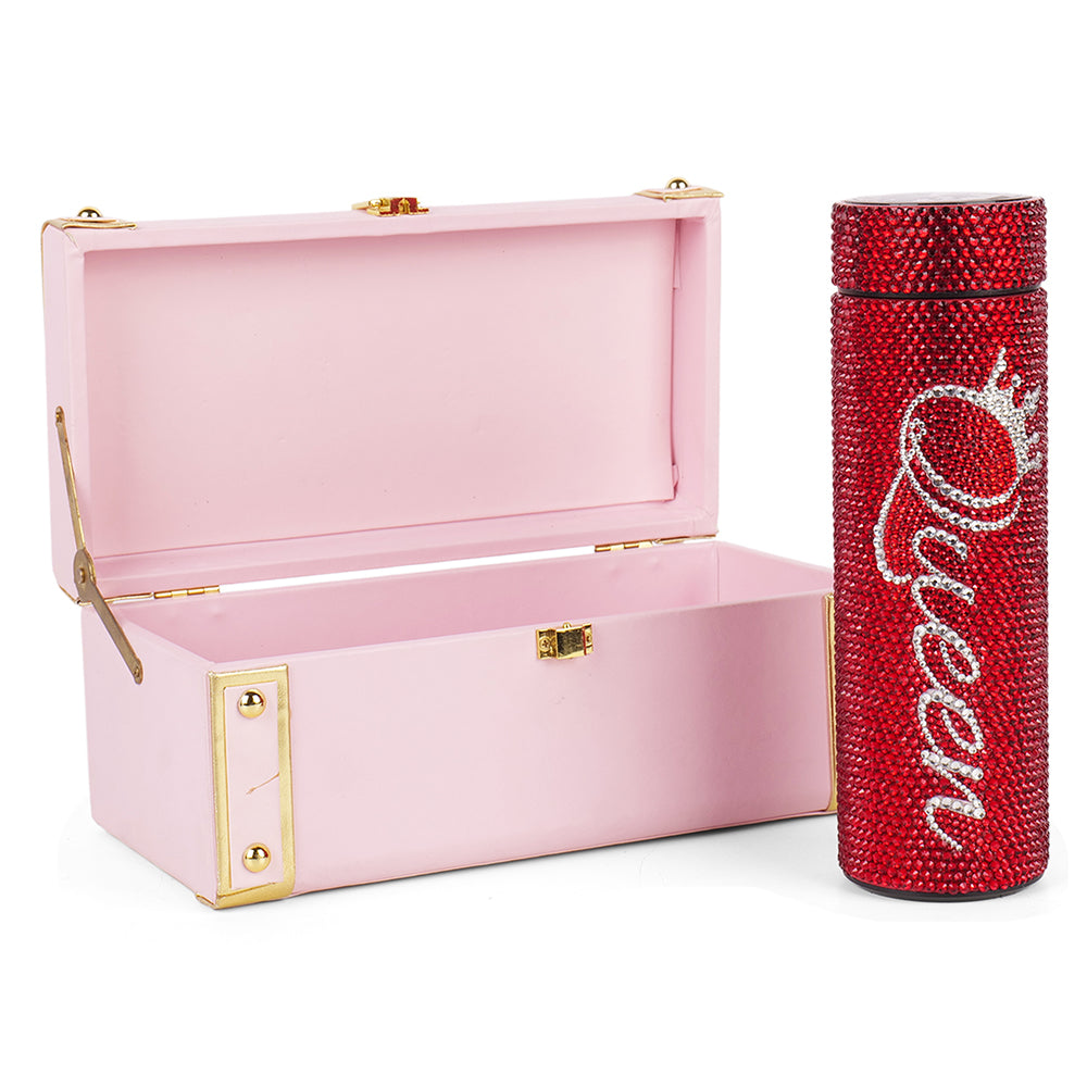 Queen Rhinestone Water Bottle (500 ML)