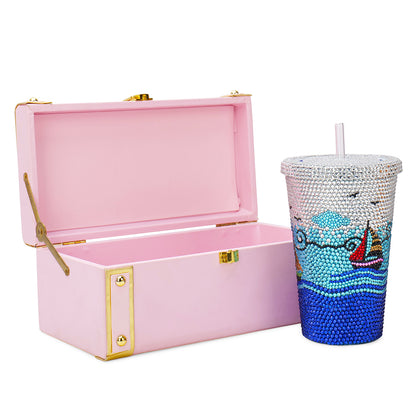 Boat Rhinestone Sipper (500 ML)