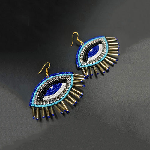 Nazar Boncuk Ear-Ring (Blue)