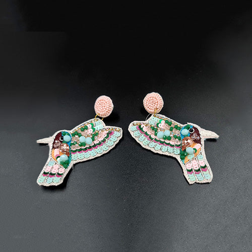 Bird Ear-Ring (Multicolor)