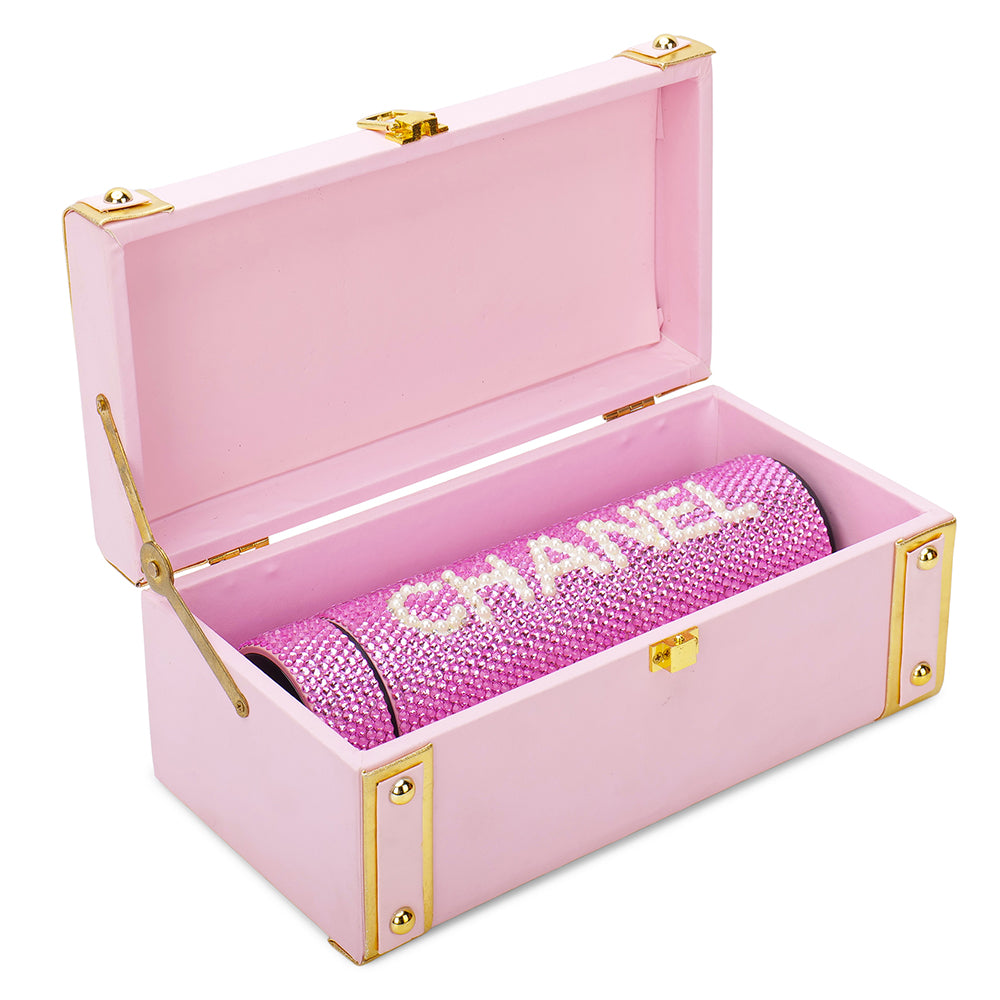 Chanel Rhinestone Water Bottle (500 ML)