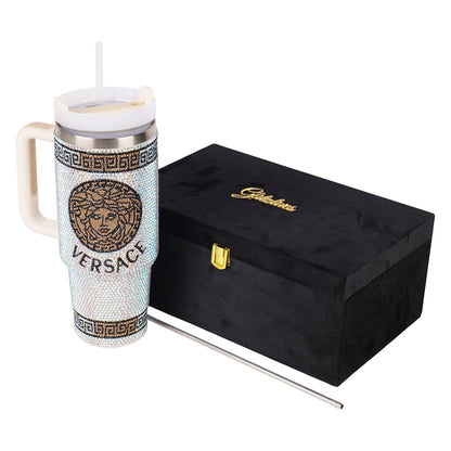 Versace Rhinestone Tumbler (1200 ML)