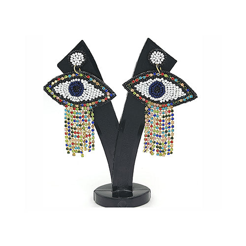 Nazar Boncuk Ear-Ring (Black)