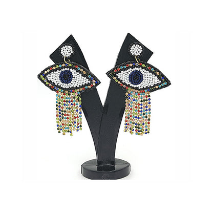 Nazar Boncuk Ear-Ring (Black)