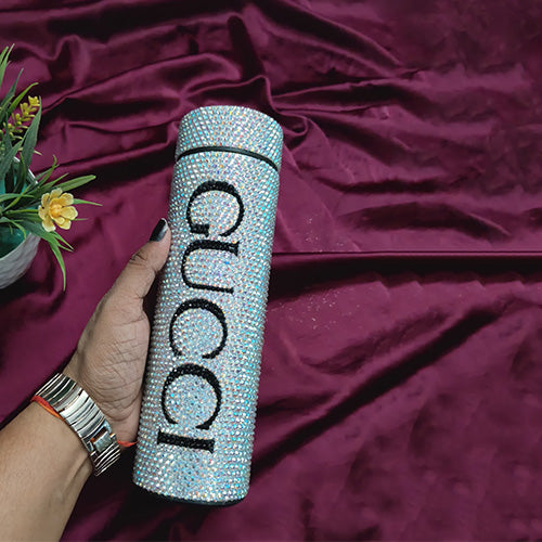 Gucci Rhinestone Water Bottle (500 ML)