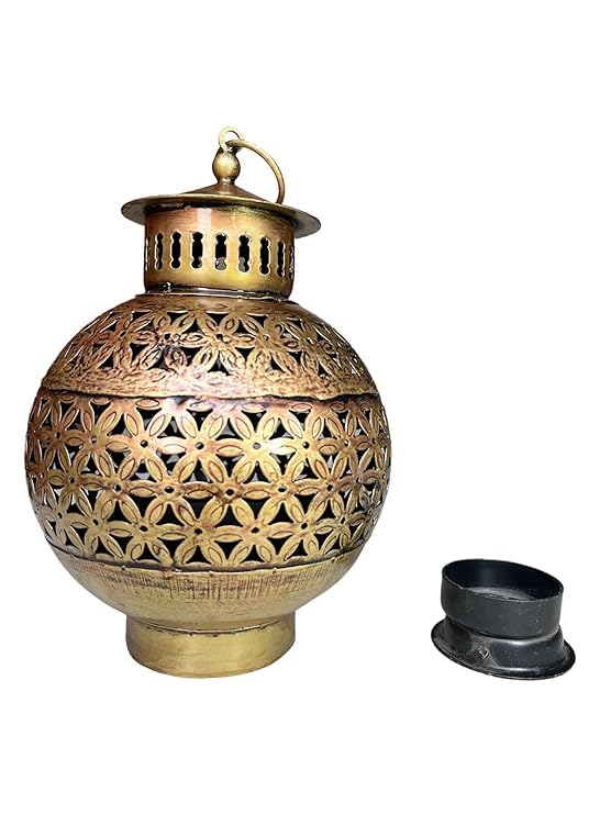 Glitzlives Present Iron Lantern and Candle Tealight Holder for Home Decor Items | Candles for Home Decoration | Candle Holders for Home Dcor