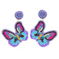 Butterfly Ear-Ring (Purple)