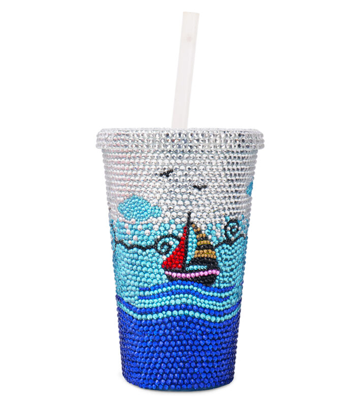 Boat Rhinestone Sipper (500 ML)