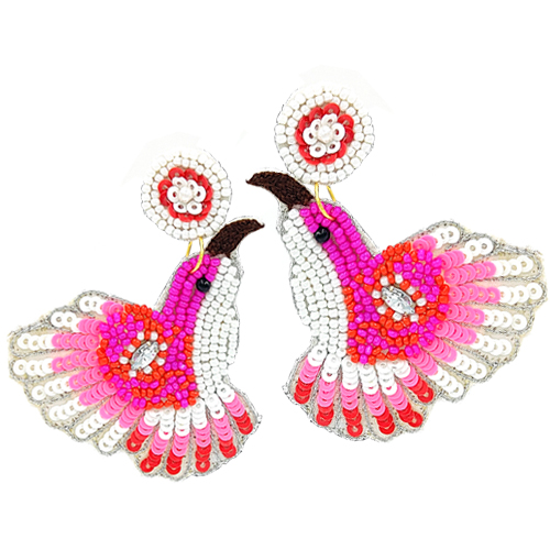 Bird Ear-Ring (Multicolor)
