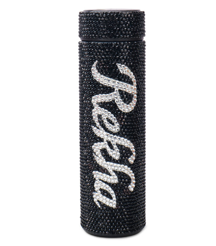 Rekha (Customized Name) Rhinestone Water Bottle (500 ML)
