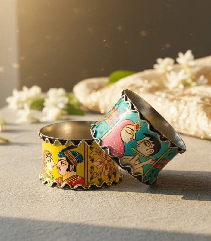 Rajasthani Hand Painted Bracelet