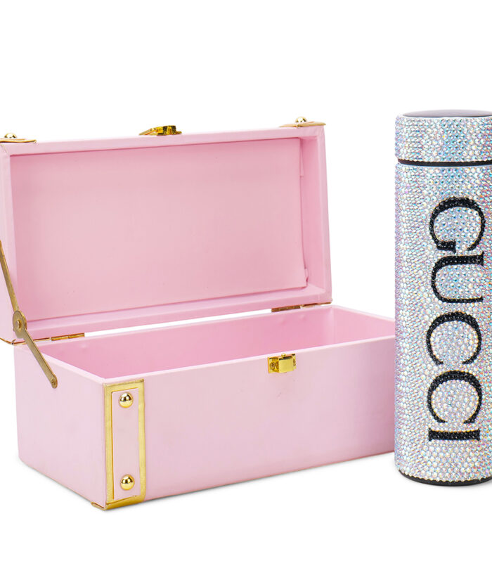 Gucci Rhinestone Water Bottle (500 ML)