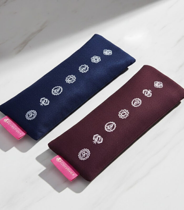 Eye pillow cotton 7 chakra printed