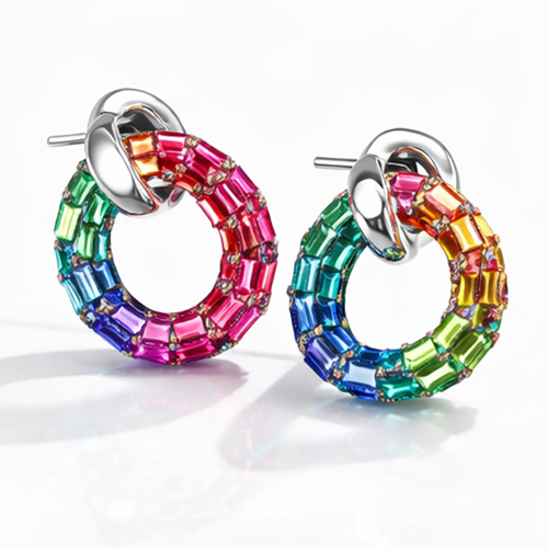 Shining Rainbow Ear-Ring