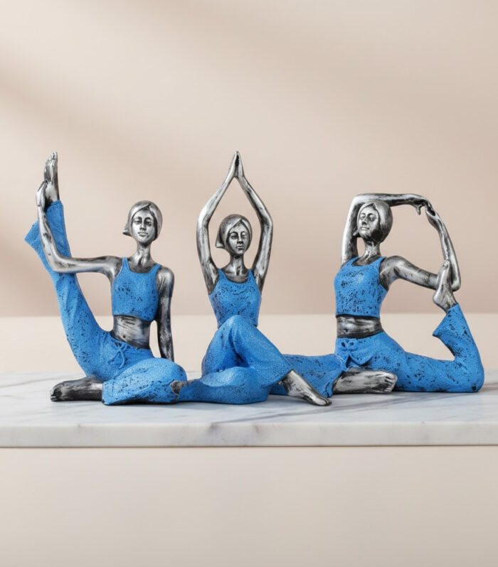 Yoga aasana 3 girl set-G449