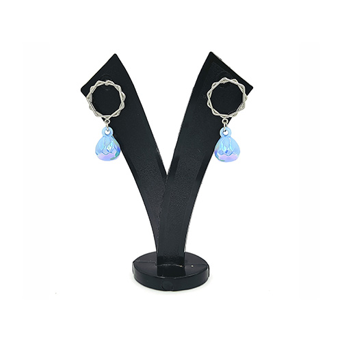 Blue Drop Ear-Ring