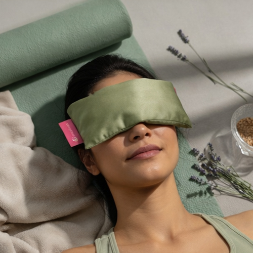 Eye Pillow Silk Plain (Green)